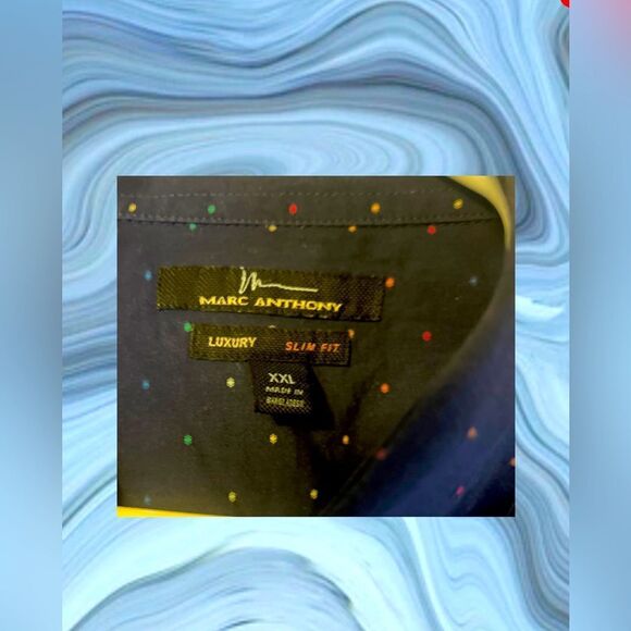 Marc Anthony Slim Fit Button Down Shirt - Picture 3 of 3